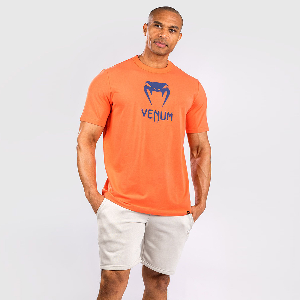 베넘 클래식 티셔츠  오렌지 네이비